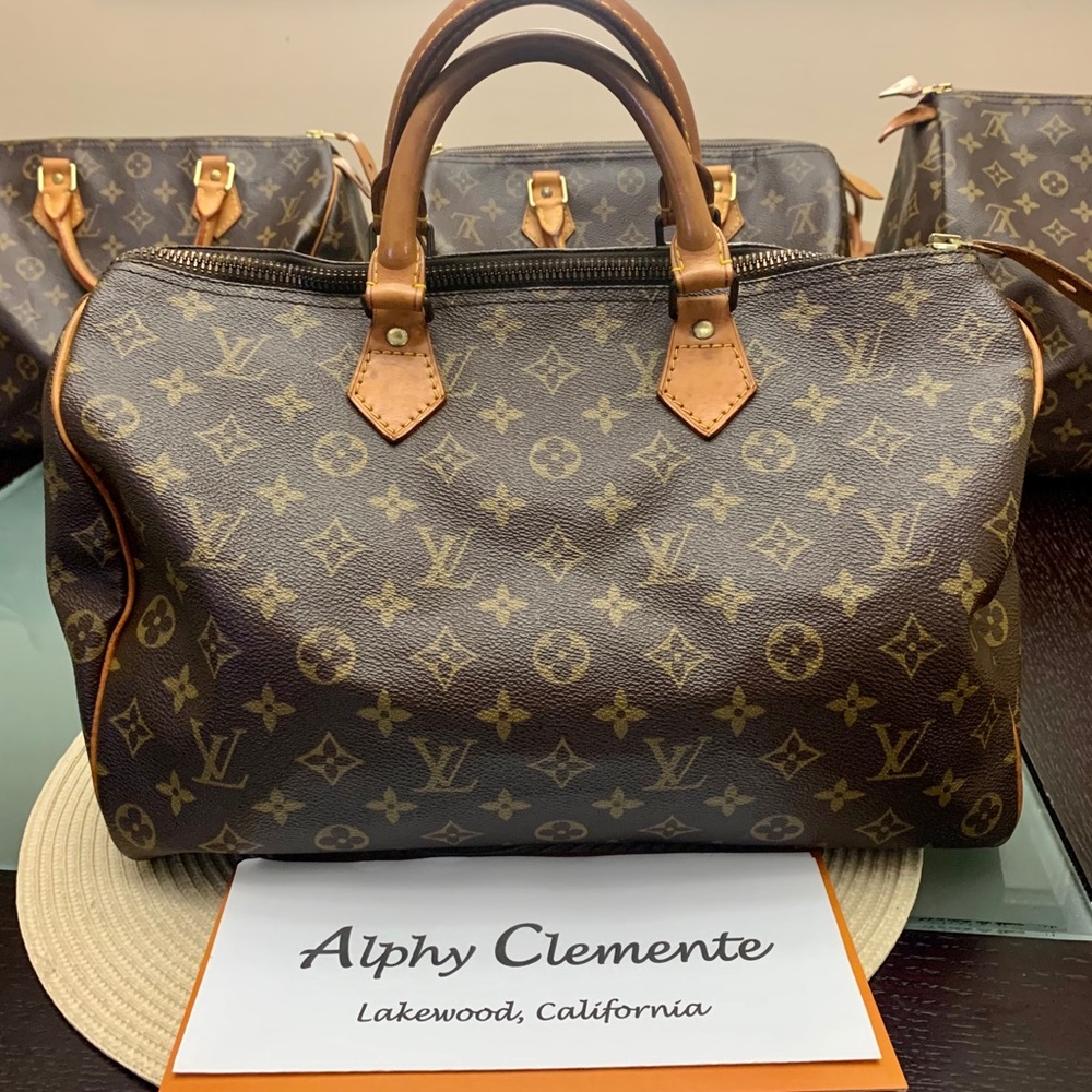 Louis Vuitton Speedy 35 from 1985